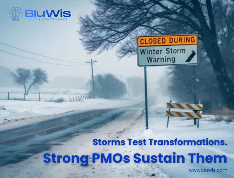 Storms Test Transformation. Strong PMOs Sustain Them.