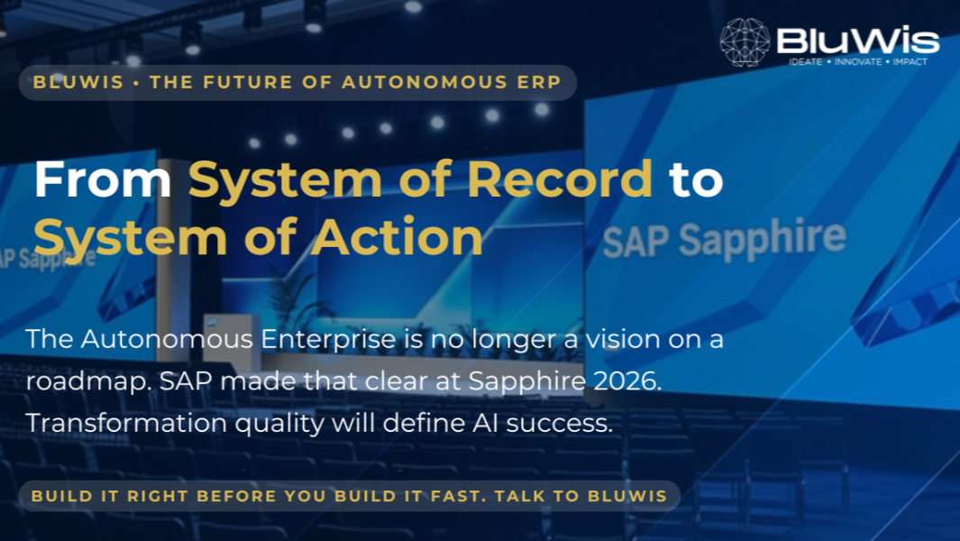 From Systems of Record to Systems of Action: What SAP’s Autonomous Enterprise Means for Customers
